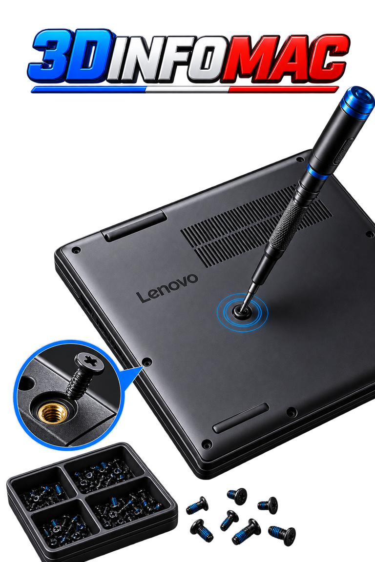 Réparation insert fileté Réparation des supports de vis Lenovo