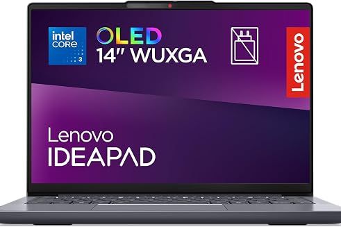 Ordinateur portable lenovo endommagé avec charnière cassée