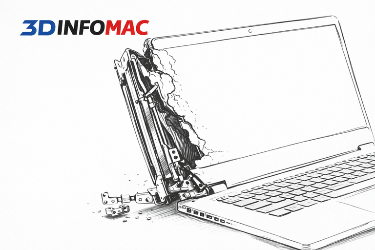 Réparation plasturgie basse repose poignée Lenovo ThinkBook15 G2